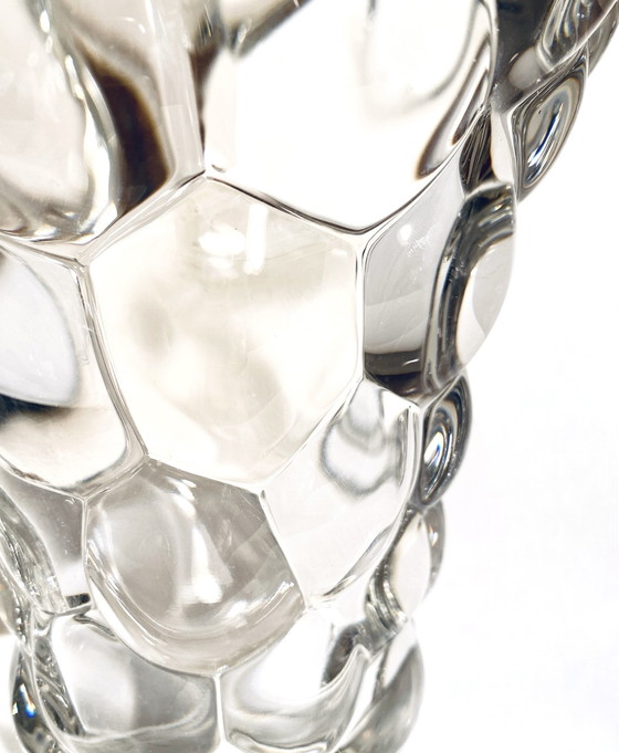 Image 1 of Pierre D'Avesn Bee's Nest Crystal Vase