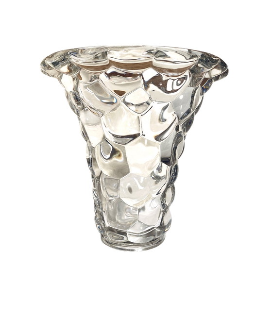 Image 1 of Pierre D'Avesn Bee's Nest Crystal Vase