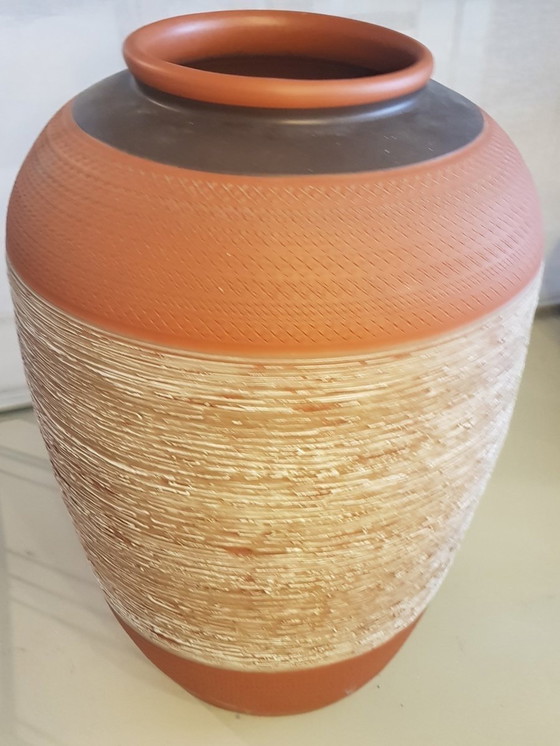 Image 1 of Sgraffito Bodenvase, 1960S