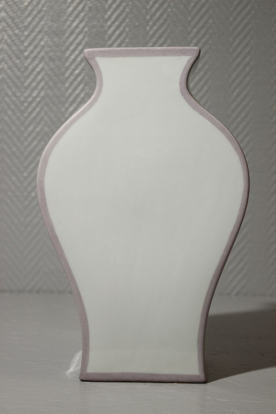Image 1 of Fabienne Jouvin Paris - Large Minimalist Post-Modernist Vase France 1990S