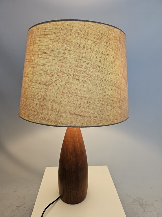 Image 1 of Teak Table Lamp Danish Design