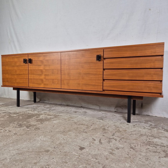 Image 1 of Vintage 60s-70s Sideboard, Wall Unit, Walnut