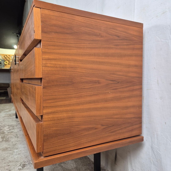 Image 1 of Vintage 60s-70s Sideboard, Wall Unit, Walnut