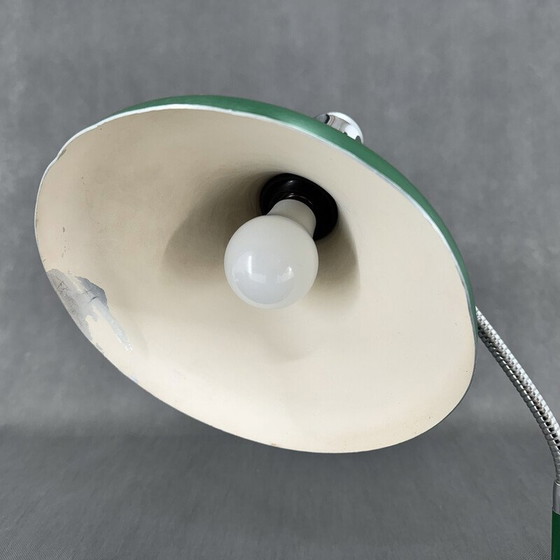 Image 1 of Vintage metal and chrome table lamp, Italy 1970