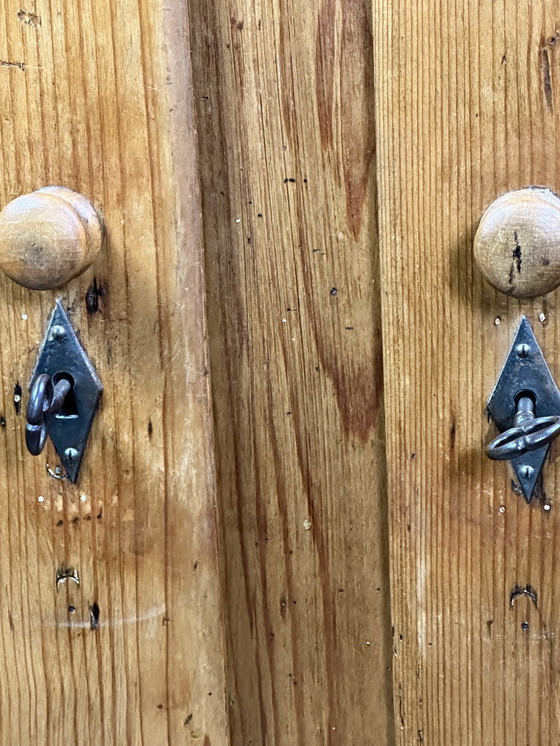 Image 1 of Meuble De Rangement Buffet En Pichepin Xix Eme