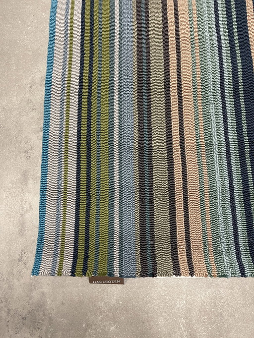 Harlequin rug spectro stripes