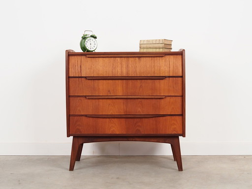 Teak Dressing Table, Danish Design, 1970S, Production: Denmark