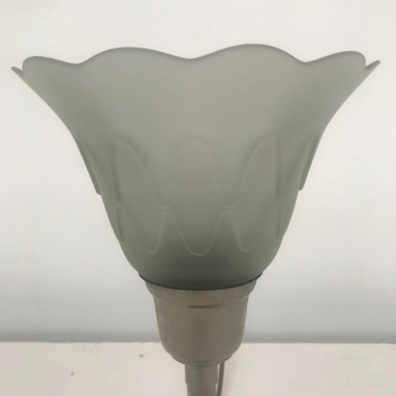 Image 1 of Table Lamp 1930s With Art Deco Shade