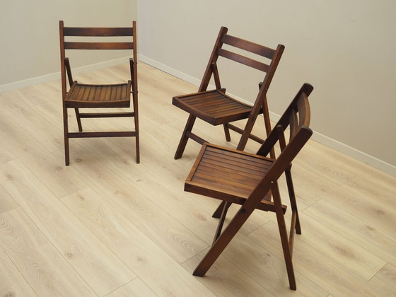 Image 1 of Set Of Three Pine Chairs, 1990S, Scandinavian Design, Manufacture: Denmark