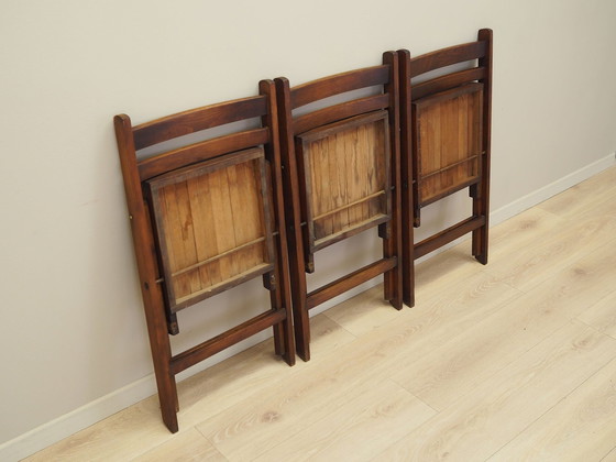 Image 1 of Set Of Three Pine Chairs, 1990S, Scandinavian Design, Manufacture: Denmark