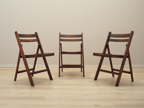 Image 1 of Set Of Three Pine Chairs, 1990S, Scandinavian Design, Manufacture: Denmark