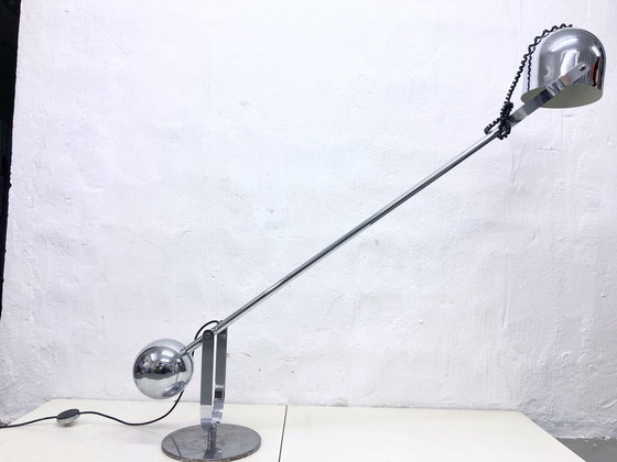 Image 1 of Adjustable floor lamp Airone Design Sergio Asti For Knoll 70s