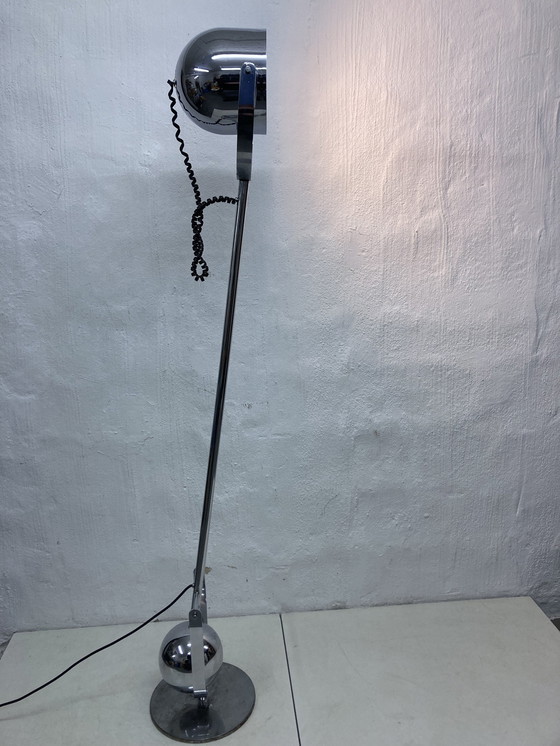 Image 1 of Adjustable floor lamp Airone Design Sergio Asti For Knoll 70s