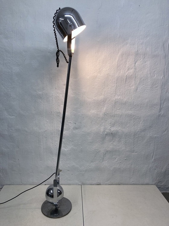 Image 1 of Adjustable floor lamp Airone Design Sergio Asti For Knoll 70s