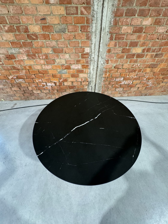 Image 1 of Round dining table ceramic - black - 160 cm