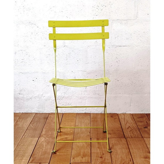Image 1 of Vintage wrought iron garden chair