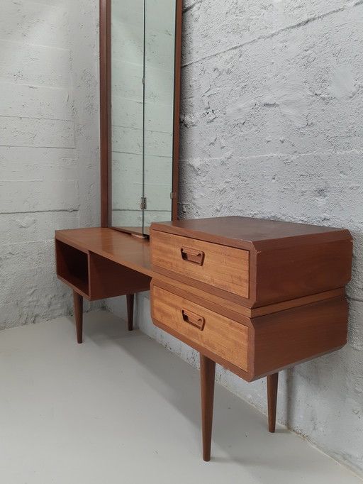 Danisch Mid Century Dressing table Teak Verneer