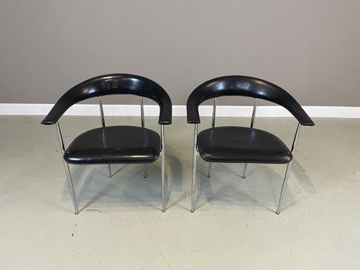 2 chaises Fasem "P40