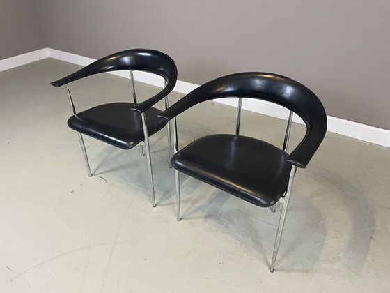 Image 1 of 2 chaises Fasem "P40