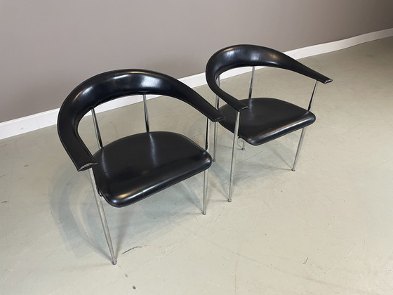 Image 1 of 2 chaises Fasem "P40