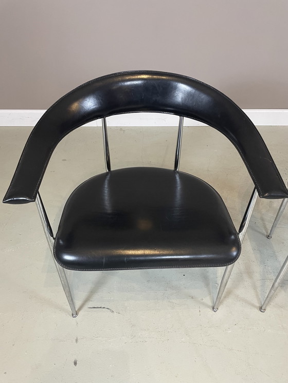 Image 1 of 2x Fasem "P40" chairs