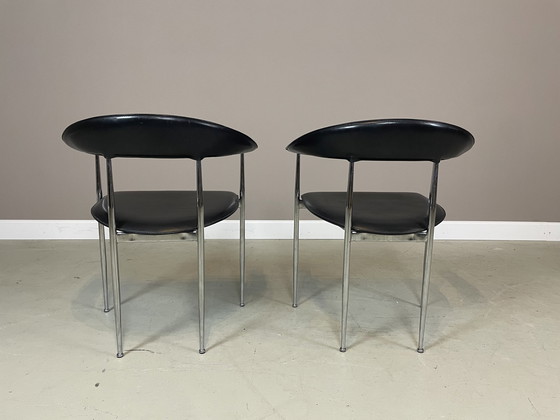 Image 1 of 2x Fasem "P40" chairs