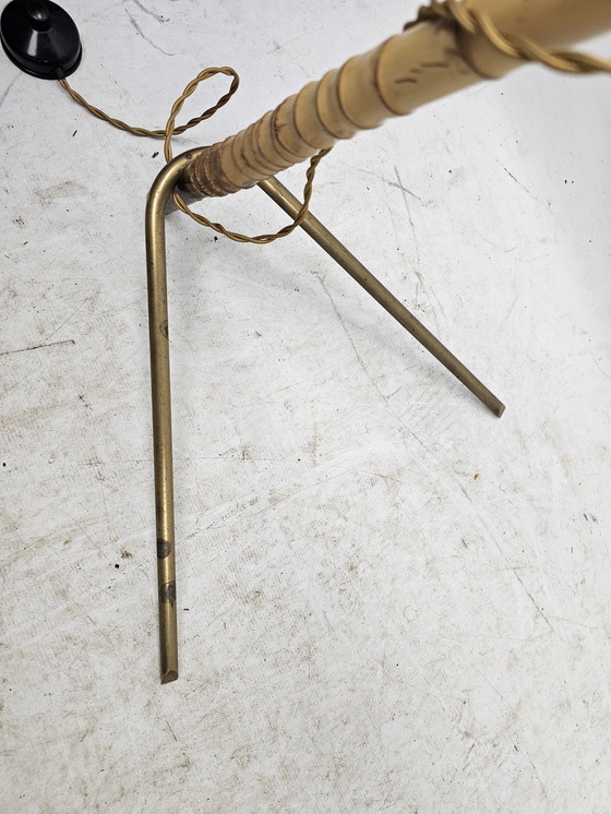 Image 1 of Vintage Floor Lamp Bamboo