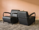 2x fauteuil Leolux Scylla