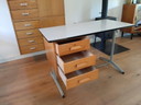 beau bureau Bruynzeel vintage