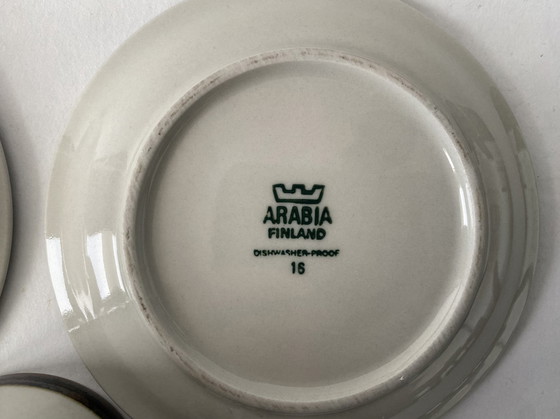 Image 1 of 2 X Cups And Dishes Arabia Finland Karelia