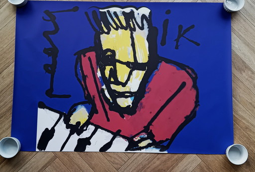 Herman Brood ---I 2000 (On Canvas)