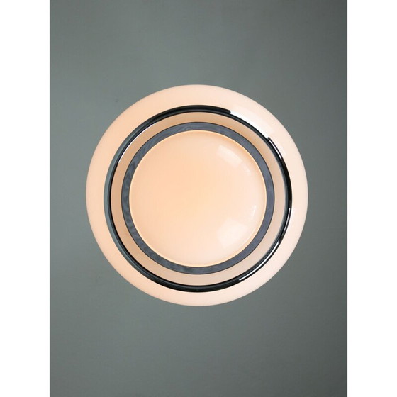 Image 1 of Vintage white bud pendant lamp by Guzzini, 1980