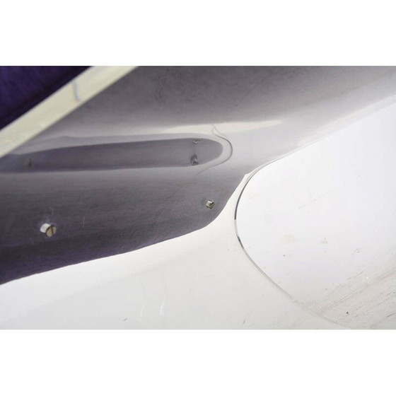 Image 1 of Poltrona vintage in velluto "Space Age", 1970