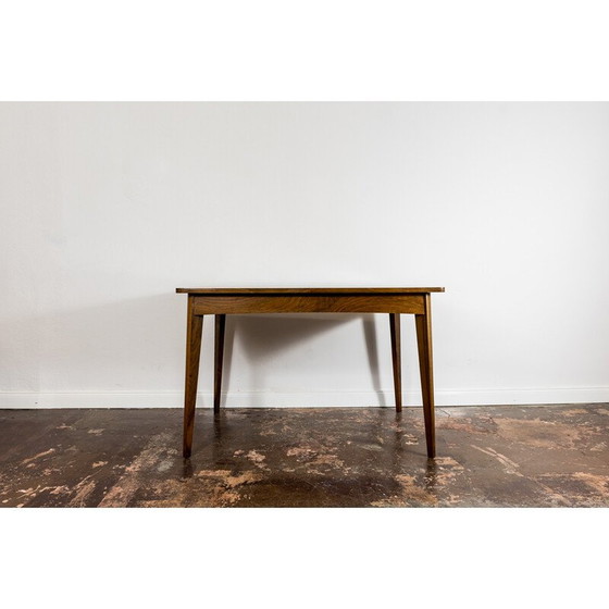 Image 1 of Mid-Century Modern Walnut Dining Table 1960's