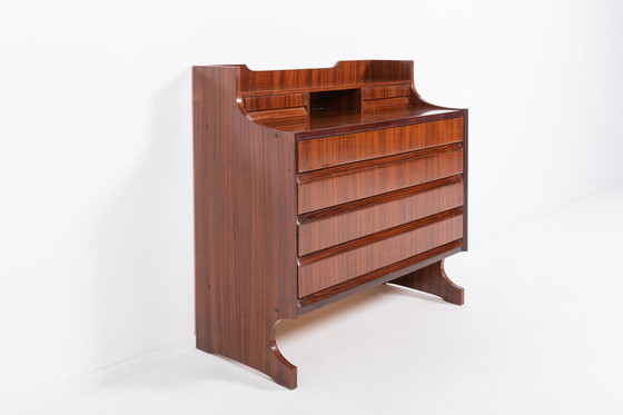 Image 1 of Commode/bureau architecturale italienne du milieu du siècle, années 1960