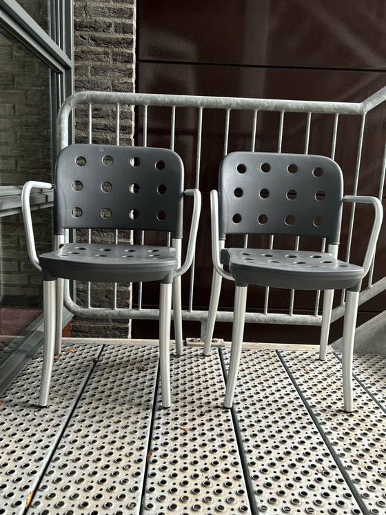 Image 1 of 4x Halifax dining chairs model Minni by A.Citterio