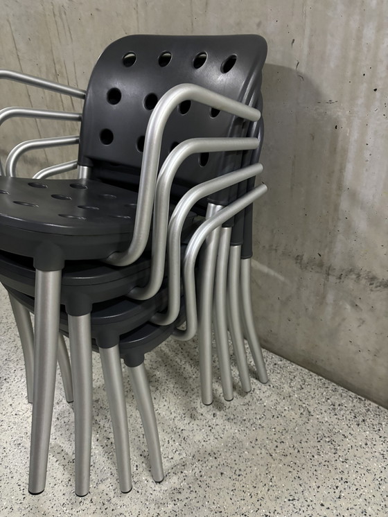 Image 1 of 4x Halifax dining chairs model Minni by A.Citterio