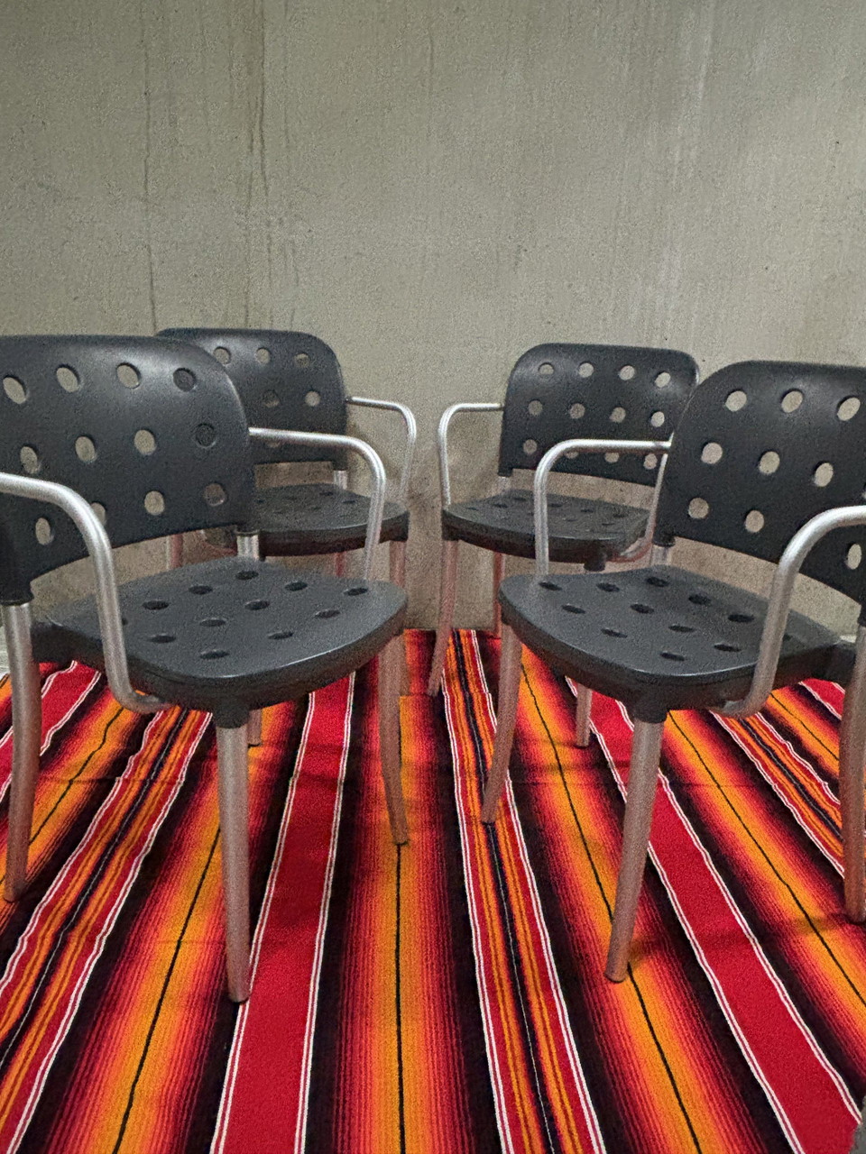 4x Halifax dining chairs model Minni by A.Citterio | €280