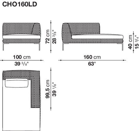 Image 1 of B&B Italia Charles Outdoor Sofa