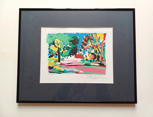 Victor Hasch, 'Golf De Mougins' Lithograph