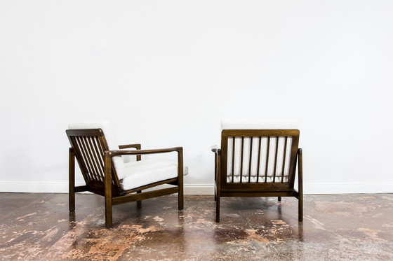 Image 1 of Pair of Armchairs B-7522 by Zenon Bączyk, Poland, 1960s