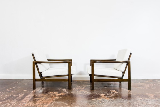 Image 1 of Pair of Armchairs B-7522 by Zenon Bączyk, Poland, 1960s