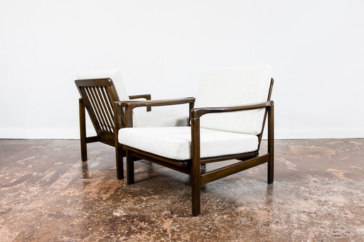 Pair of Armchairs B-7522 by Zenon Bączyk, Poland, 1960s