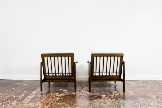 Image 1 of Pair of Armchairs B-7522 by Zenon Bączyk, Poland, 1960s