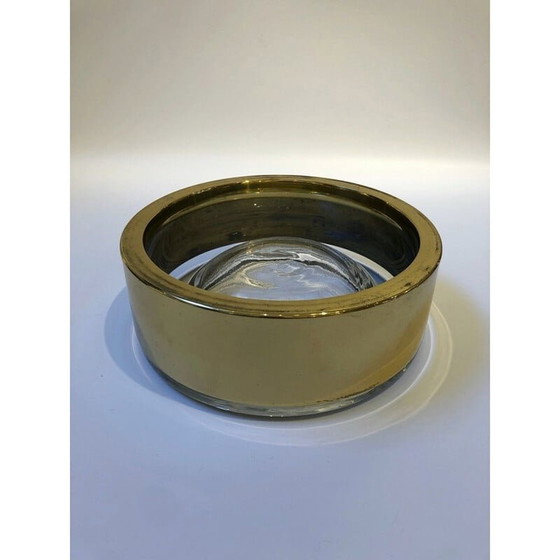 Image 1 of Vaso e posacenere vintage di Carlo Nason per Mazzega anni '70