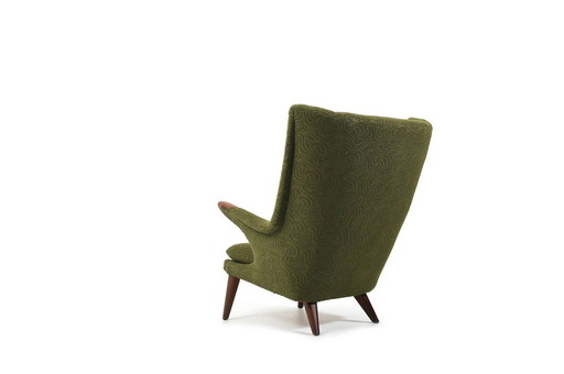 Mid-Century Danish Bear Lounge Chair by Bent Møller Jepsen