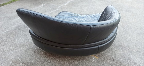 Image 1 of Leren Bankje /  Loungebankje / Loveseat