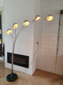 Vintage arc lamp with dimmer