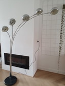 Vintage arc lamp with dimmer