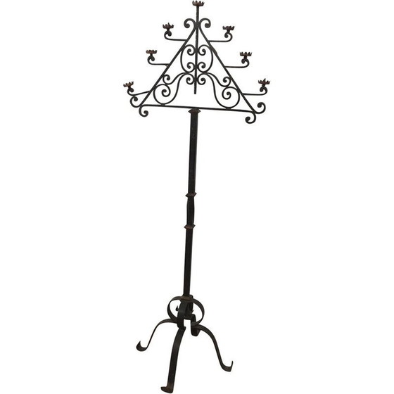 Image 1 of Vintage floor lamp with 7 arms, 1940